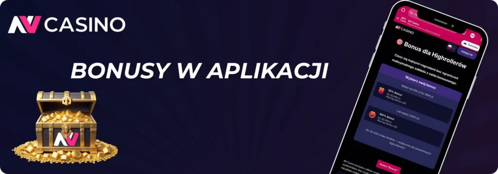 nvcasino app bonusy powitalne