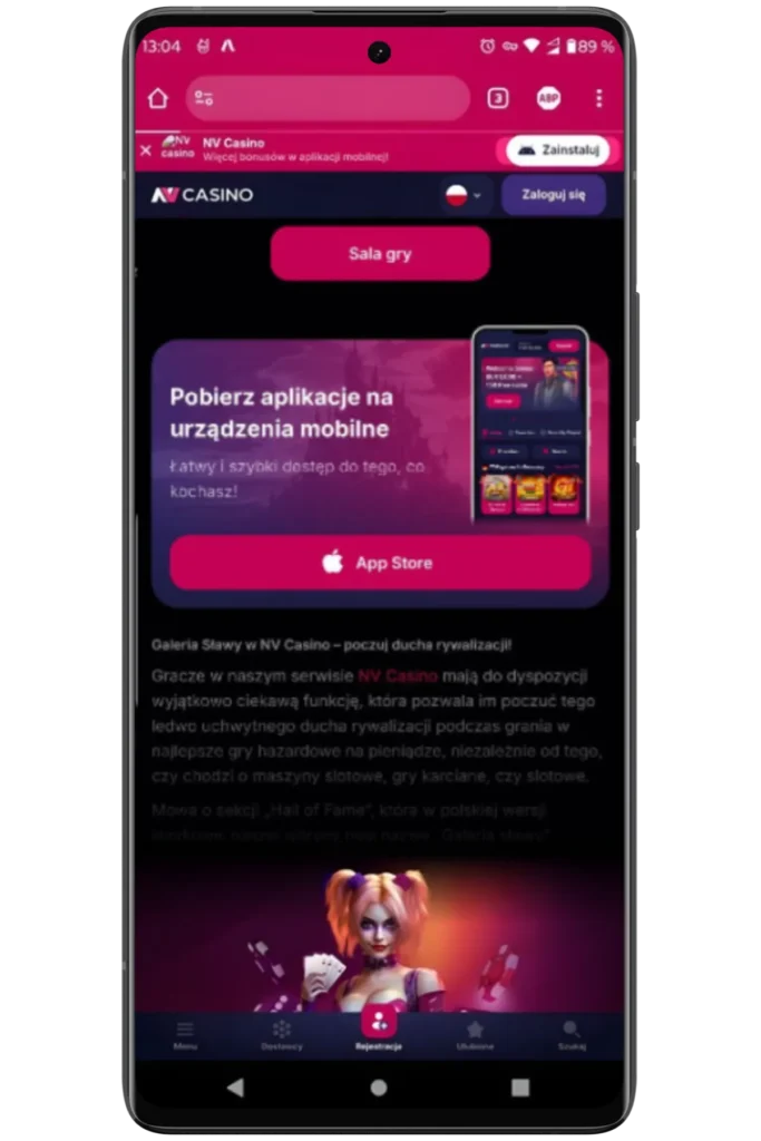 NV Casino app iOS PWA